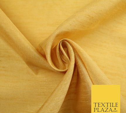 OVER 60 COLOURS Plain Dyed Faux Dupion Raw Silk Polyester Dress Fabric Material