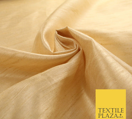 OVER 60 COLOURS Plain Dyed Faux Dupion Raw Silk Polyester Dress Fabric Material