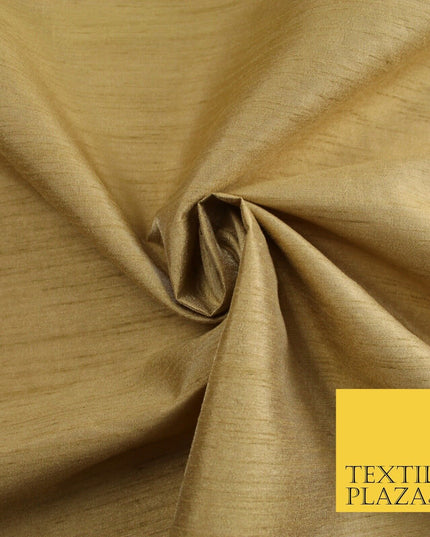 OVER 60 COLOURS Plain Dyed Faux Dupion Raw Silk Polyester Dress Fabric Material