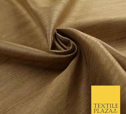 OVER 60 COLOURS Plain Dyed Faux Dupion Raw Silk Polyester Dress Fabric Material