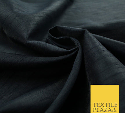 OVER 60 COLOURS Plain Dyed Faux Dupion Raw Silk Polyester Dress Fabric Material