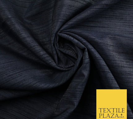 OVER 60 COLOURS Plain Dyed Faux Dupion Raw Silk Polyester Dress Fabric Material