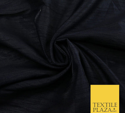 OVER 60 COLOURS Plain Dyed Faux Dupion Raw Silk Polyester Dress Fabric Material