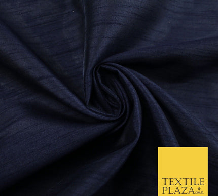 OVER 60 COLOURS Plain Dyed Faux Dupion Raw Silk Polyester Dress Fabric Material