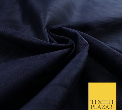 OVER 60 COLOURS Plain Dyed Faux Dupion Raw Silk Polyester Dress Fabric Material
