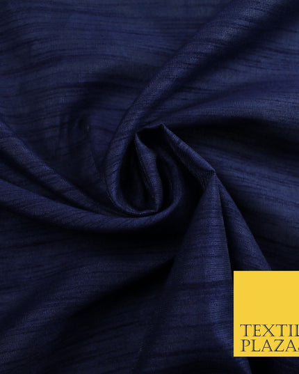 OVER 60 COLOURS Plain Dyed Faux Dupion Raw Silk Polyester Dress Fabric Material