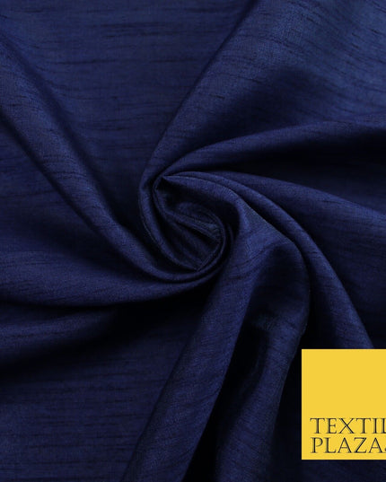 OVER 60 COLOURS Plain Dyed Faux Dupion Raw Silk Polyester Dress Fabric Material