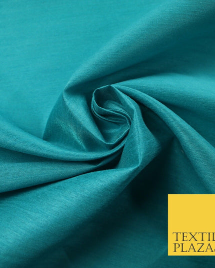 OVER 60 COLOURS Plain Dyed Faux Dupion Raw Silk Polyester Dress Fabric Material