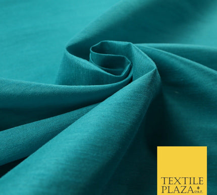 OVER 60 COLOURS Plain Dyed Faux Dupion Raw Silk Polyester Dress Fabric Material