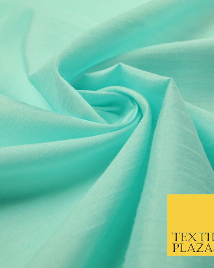 OVER 60 COLOURS Plain Dyed Faux Dupion Raw Silk Polyester Dress Fabric Material