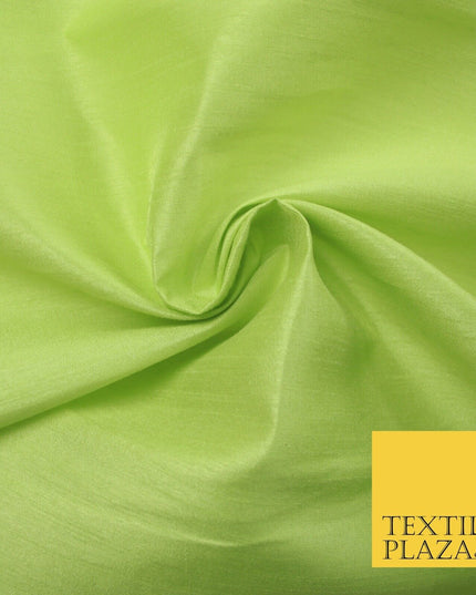 OVER 60 COLOURS Plain Dyed Faux Dupion Raw Silk Polyester Dress Fabric Material