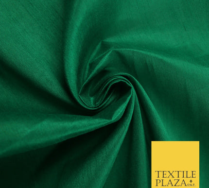 OVER 60 COLOURS Plain Dyed Faux Dupion Raw Silk Polyester Dress Fabric Material