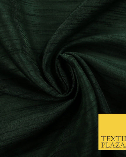 OVER 60 COLOURS Plain Dyed Faux Dupion Raw Silk Polyester Dress Fabric Material
