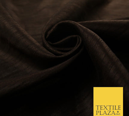 OVER 60 COLOURS Plain Dyed Faux Dupion Raw Silk Polyester Dress Fabric Material