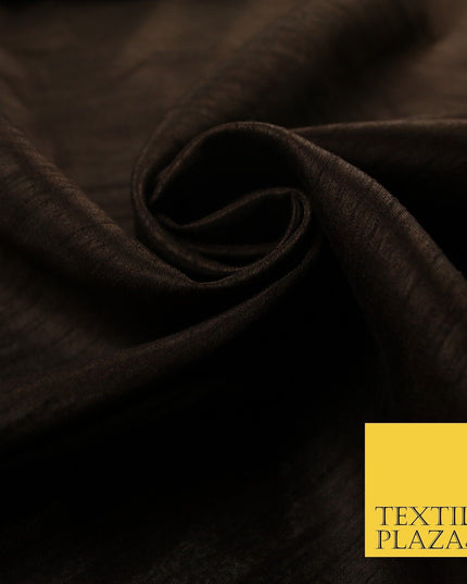 OVER 60 COLOURS Plain Dyed Faux Dupion Raw Silk Polyester Dress Fabric Material