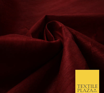 OVER 60 COLOURS Plain Dyed Faux Dupion Raw Silk Polyester Dress Fabric Material