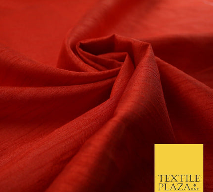 OVER 60 COLOURS Plain Dyed Faux Dupion Raw Silk Polyester Dress Fabric Material