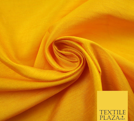 OVER 60 COLOURS Plain Dyed Faux Dupion Raw Silk Polyester Dress Fabric Material