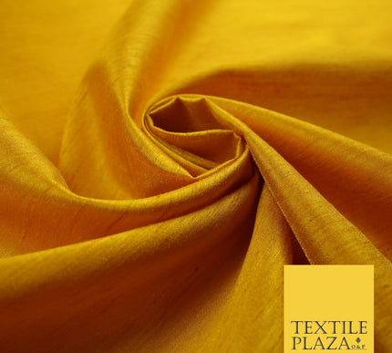 OVER 60 COLOURS Plain Dyed Faux Dupion Raw Silk Polyester Dress Fabric Material