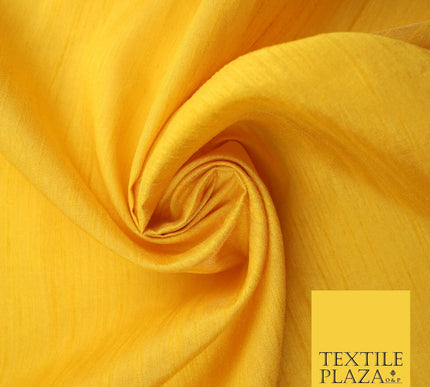 OVER 60 COLOURS Plain Dyed Faux Dupion Raw Silk Polyester Dress Fabric Material