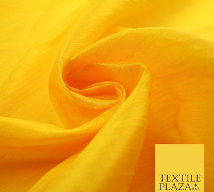 OVER 60 COLOURS Plain Dyed Faux Dupion Raw Silk Polyester Dress Fabric Material