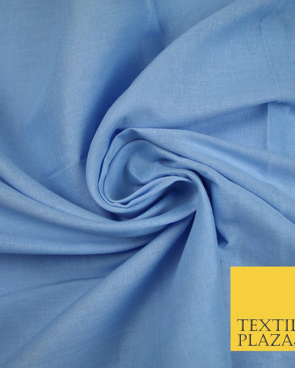7 METRES - 150 COLOURS - Full Voile 100% COTTON RUBIA Fabric Turban Pagh Patka