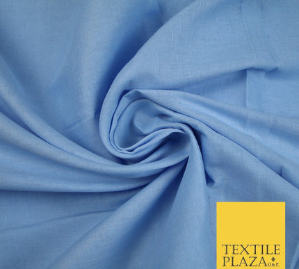 3 METRES - 150 COLOURS - Full Voile 100% COTTON RUBIA Fabric Turban Pagh Patka