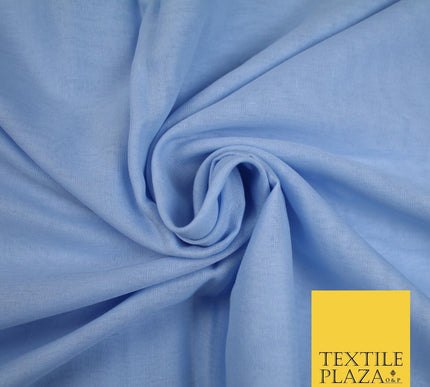 3 METRES - 150 COLOURS - Full Voile 100% COTTON RUBIA Fabric Turban Pagh Patka