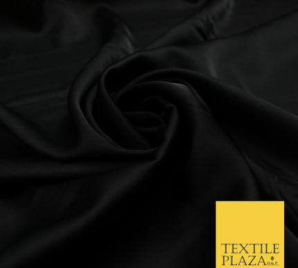 100 COLOURS - Fine Silky Smooth Liquid Sateen Satin Dress Fabric Drape Lining