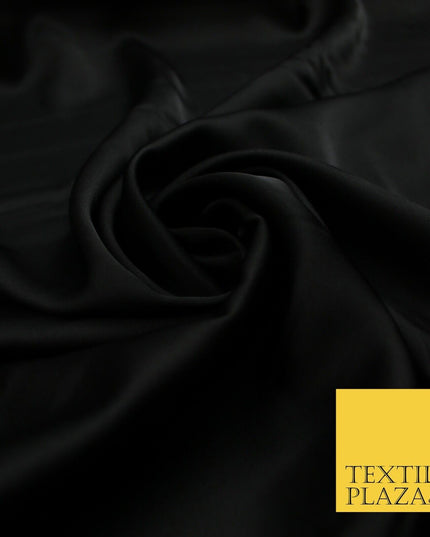 100 COLOURS - Fine Silky Smooth Liquid Sateen Satin Dress Fabric Drape Lining