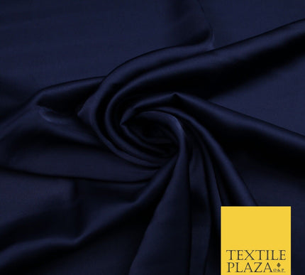 100 COLOURS - Fine Silky Smooth Liquid Sateen Satin Dress Fabric Drape Lining