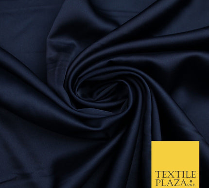 100 COLOURS - Fine Silky Smooth Liquid Sateen Satin Dress Fabric Drape Lining