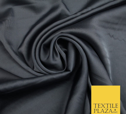 100 COLOURS - Fine Silky Smooth Liquid Sateen Satin Dress Fabric Drape Lining