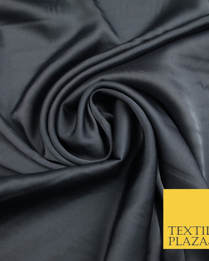 100 COLOURS - Fine Silky Smooth Liquid Sateen Satin Dress Fabric Drape Lining