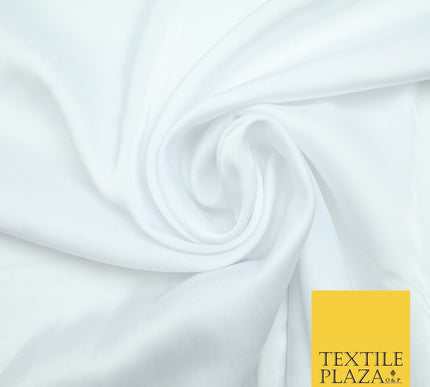 100 COLOURS - Fine Silky Smooth Liquid Sateen Satin Dress Fabric Drape Lining