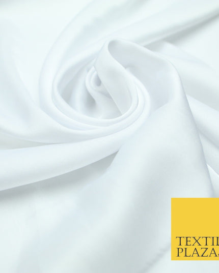 100 COLOURS - Fine Silky Smooth Liquid Sateen Satin Dress Fabric Drape Lining