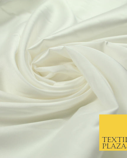 100 COLOURS - Fine Silky Smooth Liquid Sateen Satin Dress Fabric Drape Lining