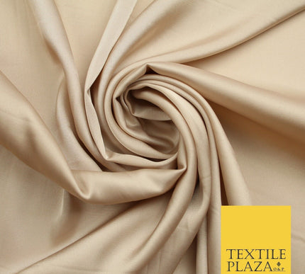 100 COLOURS - Fine Silky Smooth Liquid Sateen Satin Dress Fabric Drape Lining