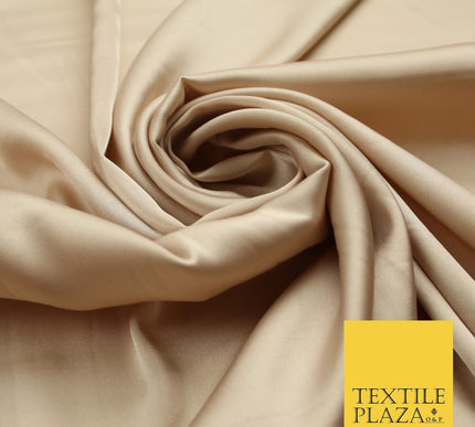 100 COLOURS - Fine Silky Smooth Liquid Sateen Satin Dress Fabric Drape Lining