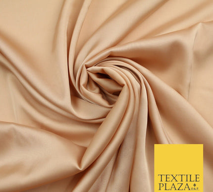 100 COLOURS - Fine Silky Smooth Liquid Sateen Satin Dress Fabric Drape Lining