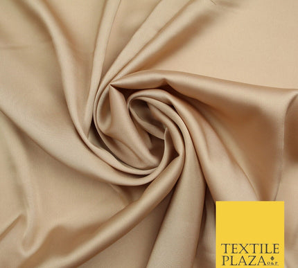 100 COLOURS - Fine Silky Smooth Liquid Sateen Satin Dress Fabric Drape Lining