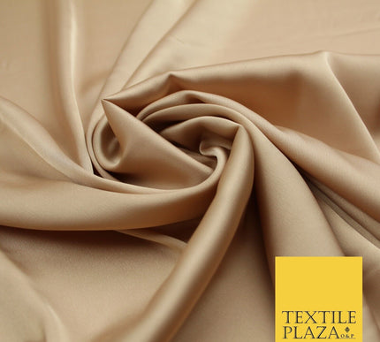 100 COLOURS - Fine Silky Smooth Liquid Sateen Satin Dress Fabric Drape Lining