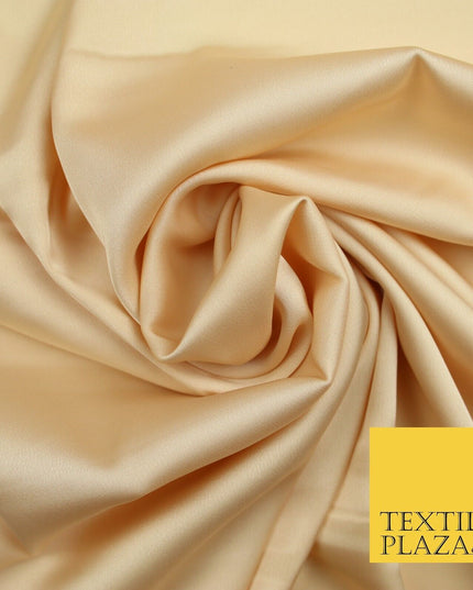 100 COLOURS - Fine Silky Smooth Liquid Sateen Satin Dress Fabric Drape Lining