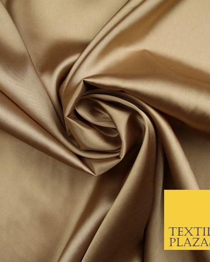100 COLOURS - Fine Silky Smooth Liquid Sateen Satin Dress Fabric Drape Lining