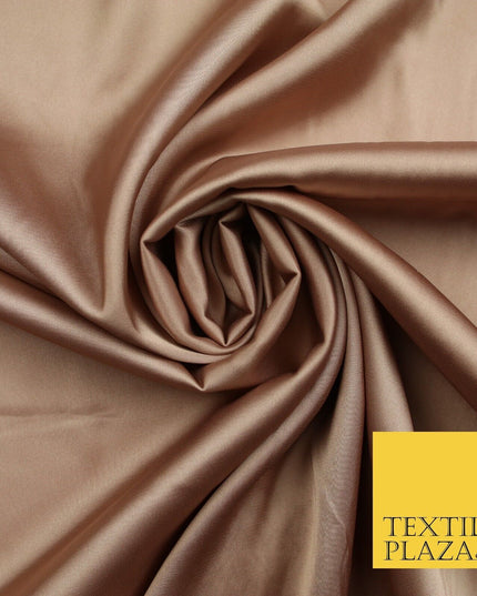 100 COLOURS - Fine Silky Smooth Liquid Sateen Satin Dress Fabric Drape Lining