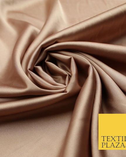 100 COLOURS - Fine Silky Smooth Liquid Sateen Satin Dress Fabric Drape Lining