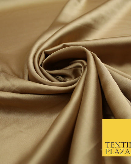 100 COLOURS - Fine Silky Smooth Liquid Sateen Satin Dress Fabric Drape Lining