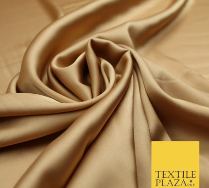 100 COLOURS - Fine Silky Smooth Liquid Sateen Satin Dress Fabric Drape Lining