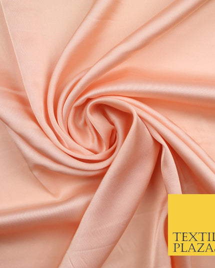 100 COLOURS - Fine Silky Smooth Liquid Sateen Satin Dress Fabric Drape Lining