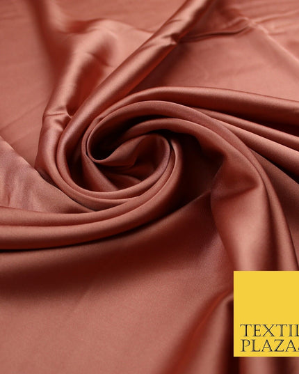 100 COLOURS - Fine Silky Smooth Liquid Sateen Satin Dress Fabric Drape Lining